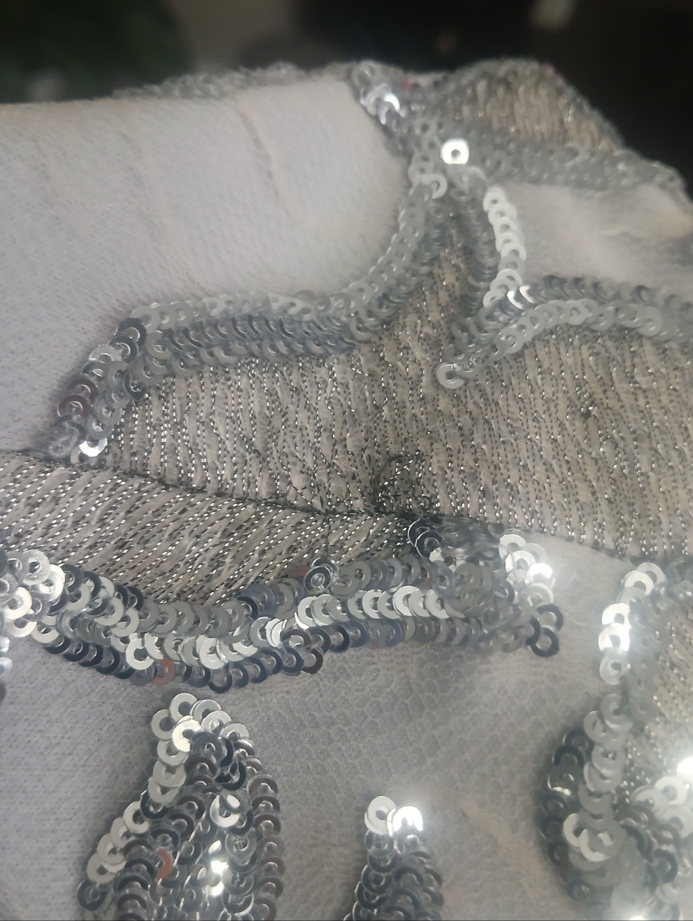 Adrianna Papell Halter Illusion Neckline Sequin Embroidered Sheath Dress 20w - Picture 12 of 13